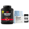 CALISBAR CHOCOLATE PACK CALISBAR - Proteína Muscletech Chocolate 4 lb + Nutrex Caffeine 200 mg (60 un) + Creatina Ostrovit 300 gr