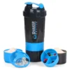 D_NQ_NP_2X_645402-MLA95834440593_102025-F Vaso Proteina Botella AZUL Shaker Para Batido Botella Gym 3 En 1