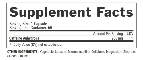 D_NQ_NP_2X_691865-MLC74075258496_012024-F Nutrex Caffeine 200 Cafeina 60 Capsulas