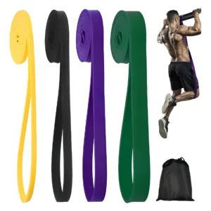 Bandas Elasticas Resistencia Power Bands Set 4 Color Multi