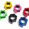 D_NQ_NP_2X_887567-MLC81879522793_012025-F-par-collarines-barra-olimpica-topes-abrazaderas-bloqueo-50mm Par de collarines para barra olímpica de 50 mm / Variedad de colores