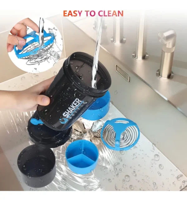 D_NQ_NP_2X_895067-MLU78318846086_082024-F Vaso Proteina Botella NEGRA Shaker Para Batido Botella Gym 3 En 1