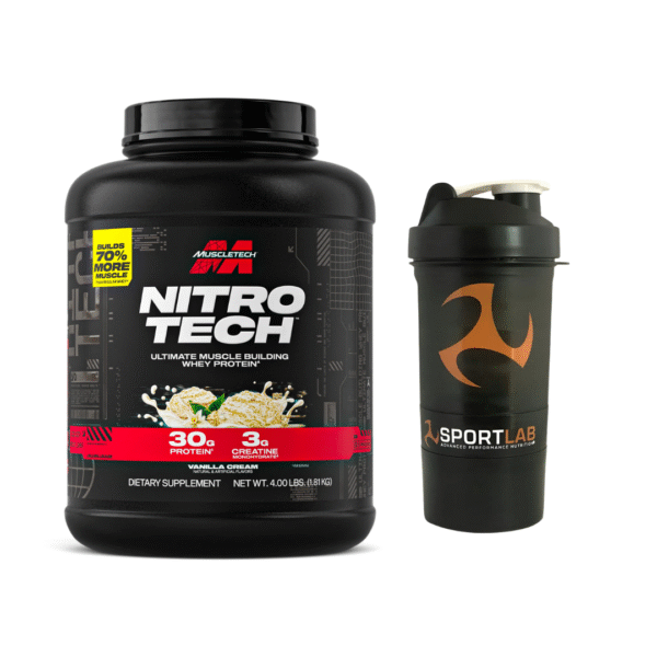 PACK INICIO - Proteina Muscletech Vainilla 4 lb + Shaker 400 ml