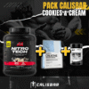 PACK CALISBAR CREAM & COOKIES PACK CALISBAR - Proteína Muscletech Cookies & Cream 4 lb + Nutrex Caffeine 200 mg (60 un) + Creatina Ostrovit 300 gr