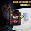PACK CRECIMIENTO CHOCOLATE PACK CRECIMIENTO - Proteína Muscletech Chocolate + Creatina Ostrovit 300 gr